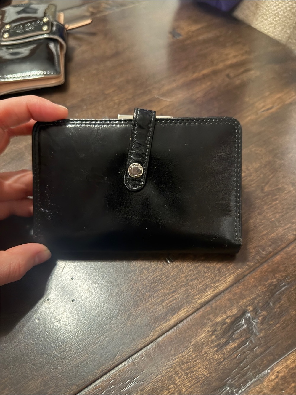 Franco Sarto Black Wallet